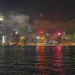 香港西九龍夜景
